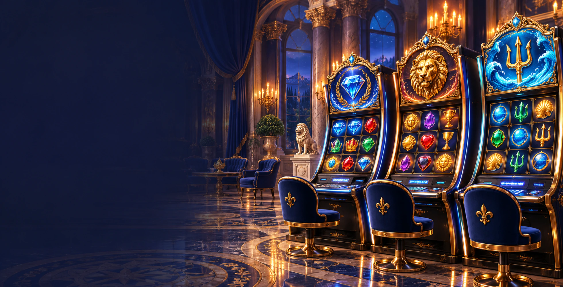 Rafturile din lobby-ul de sloturi 20Bet